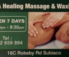 Waxing and beauty massage therapy in Subiaco