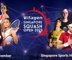VITAGEN Singapore Squash Open 2023 by Singapore Squash Rackets Association