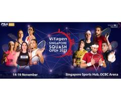 VITAGEN Singapore Squash Open 2023 by Singapore Squash Rackets Association