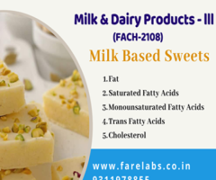 Milk Testing Laboratory| Dairy Products -  FARE Labs Pvt Ltd.