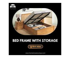 Get Your Storage Bed Frame Today at The Mattress Boutique!