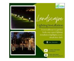 Landscape Lighting Installation in San Antonio