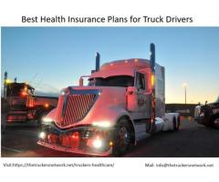 Best Health Insurance Plans for Truck Drivers