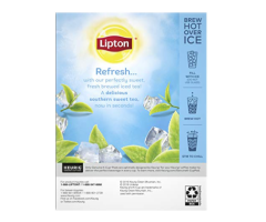 Stock Up and Save: Lipton Classic Unsweetened Iced Tea K-Cups, 96ct