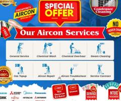 Just $25 Aircon Servicing Repair & Cleaning Singapore +65 90098748