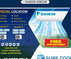 Free Daikin Aircon Installation Singapore +65 90098748