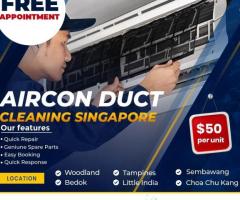 Aircon Duct Cleaning Services Singapore - Free Enquiry