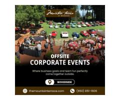 Offsite Corporate Events in Bay Area