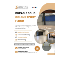 Solid Color Epoxy Sydney | Decorative Flake Flooring Specialists