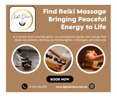 Find Reiki Massage Bringing Peaceful Energy to Life