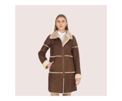 Order Seasonal Women's Classic Shearling Leather Coats
