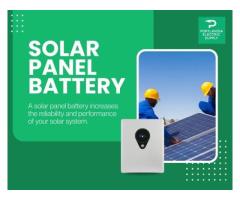Solar Panel Battery for Reliable, Clean Backup Power