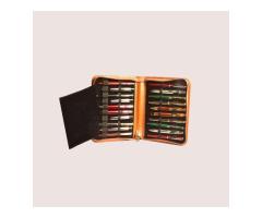 Elegant Leather Pen Case for Stylish Organization