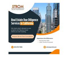 Real Estate Due Diligence Services in California