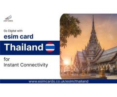 Get eSIM Thailand from eSIM Cards – Solve Data Problems with Quick, Easy Digital Access