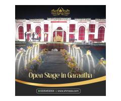 Smooth Event Hosting with an Open Stage in Garautha