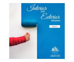 Interior and Exterior Wall Paints: Durable Elastic Latex Coatings for Superior Finish and Protection