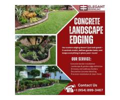 Landscaping Concrete Edging in Port St. Lucie, FL
