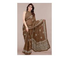 Artistic Batik Saree Collection Celebrating Handcrafted Textile Traditions