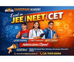 Sandipani Academy Programs for JEE, NEET & CET
