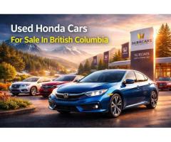 Top Class Used Honda Cars For Sale In British Columbia