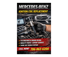 Mercedes-Benz Ignition Coil Replacement – Fast & Reliable Service