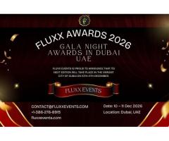 Gala Night Awards in Dubai UAE – Fluxx Events