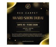 Red Carpet Award Show Dubai – Luxury Gala Night Awards & Event Services