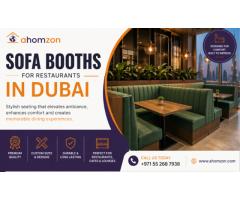 Looking for Sofa Booths for Restaurants in Dubai?