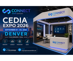 Custom Trade Show Booth Builder for CEDIA Expo 2026 in Denver