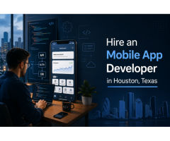 Best Mobile App Development Company Houston TX | Hire Expert Developers