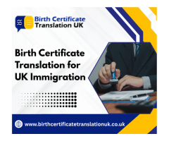 Birth Cert Translation London