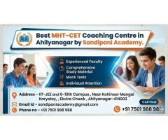 Best MHT-CET Coaching Centre in Ahilyanagar