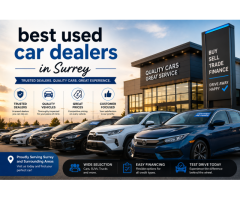 Best Used Car Dealers In Surrey