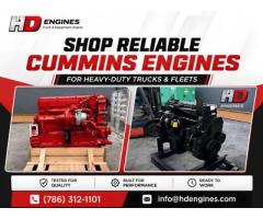 Shop Reliable Cummins Engines for Heavy-Duty Trucks & Fleets