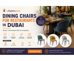 Looking for Premium Dining Chairs for Restaurants in Dubai?