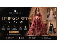 Elegant Lehenga Set for Women by Label Nilansha Jain
