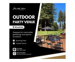 Outdoor Party Venues in Woodside
