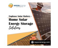 Enphase Solar Battery - Home Solar Energy Storage Solutions