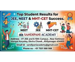 Top Student Results for JEE, NEET & MHT-CET Success