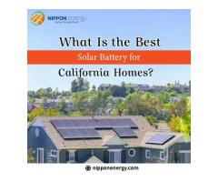 What Is the Best Solar Battery for California Homes?