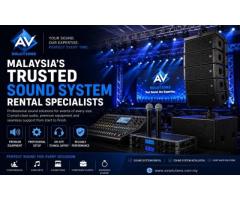 Malaysia's Trusted Sound System Rental Specialists