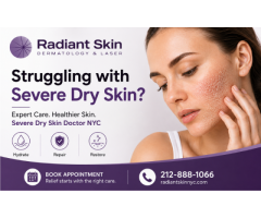 Struggling With Cracked, Itchy Skin? Visit a Severe Dry Skin Doctor NYC