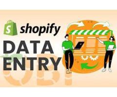 Shopify Data Entry Services for Accurate Product Updates
