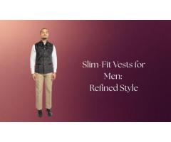 Slim-fit Vests for Men: The Secret to a Polished Look