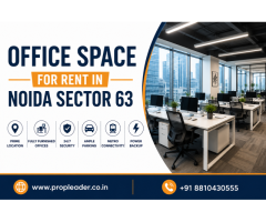 Office Space for Rent in Noida Sector 63 | Ready-to-Move Offices