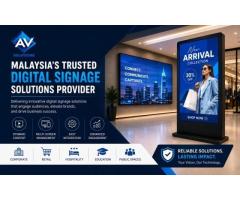 Malaysia's Trusted Digital Signage Solutions Provider