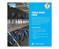 Vansun Milking Parallel Milking Parlor in India Setup