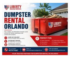 Dumpster Rental Near Orlando FL | Fast Delivery & Affordable Rates