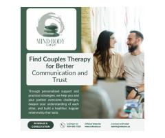 Find Couples Therapy for Better Communication and Trust